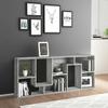 Bookshelf Gray Sonoma 67 x 24 x 161 cm Particleboard