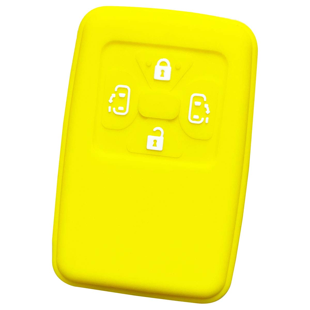 [IKT] Silicone cover for smart key for Toyota cars 4 жёлтый