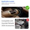 Sixthsmoy Compatible with 2026 Hyundai Palisade Center Console Lower Tray Organizer Floor Center Console Storage Box Accessories