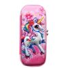 RSINC 3D Unicorn Pencil Box, Large Capacity Pencil Case,  Pencil Box Travel Pouch Bag for School Girls |  E Unicorn Pencil Pouch Pink