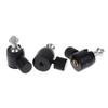Mini Ball Head Panoramic Tripod Head 1/4'' 3/8" M4 M5 M6 Screw Hole Mount For Camera Camcorder Monitor Smartphone Light Mic