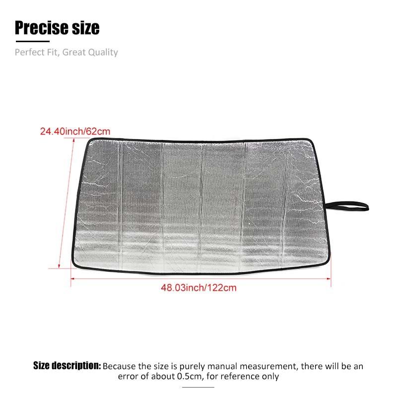 Parabrezza per auto Parasole per finestra Ombra pieghevole per visiera parasole adatta per Suzuki Jimny 2007-2017 Accessori per interni auto