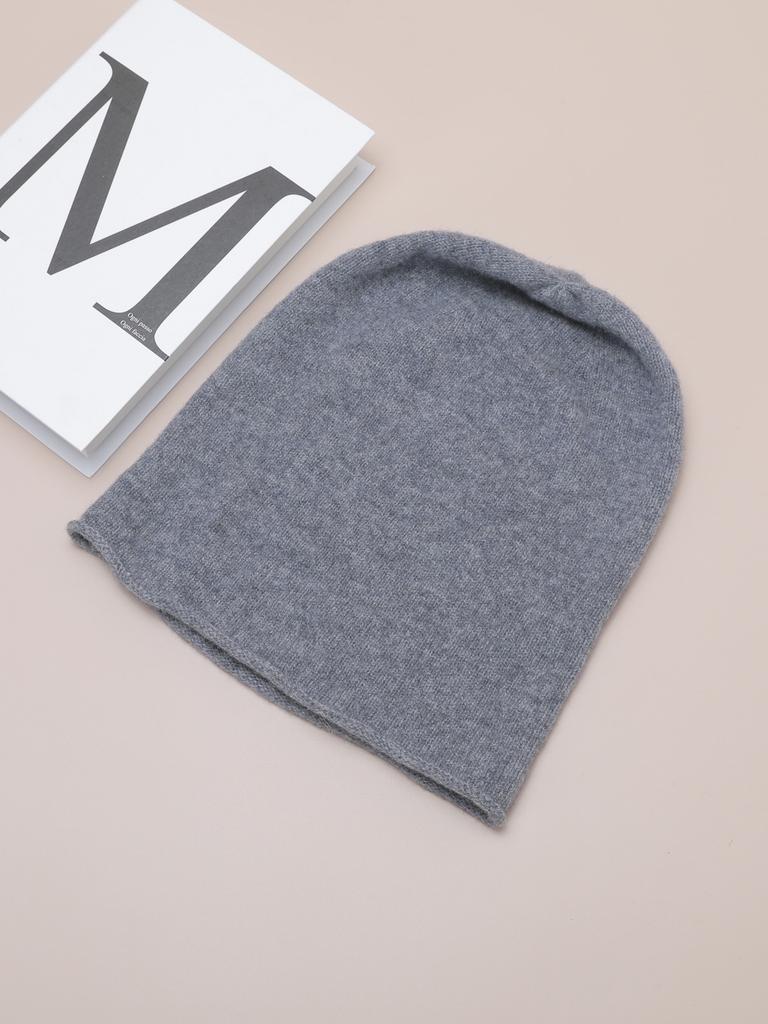 Autumn and winter new hat women's warm ear protection big head circumference cold hat knitted wool pullover hat