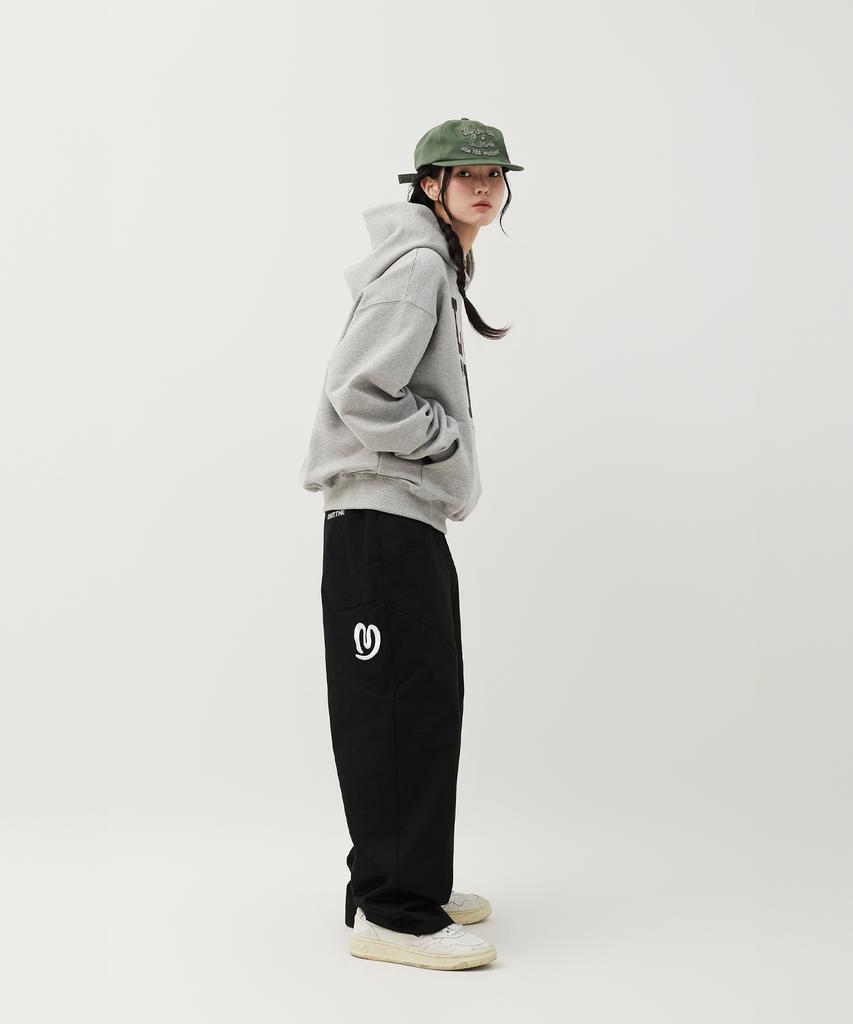 Mimdeowodeulobeu New Rubber Cotton Pants_Black