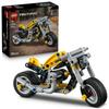 LEGO Technic Yellow Motorcycle 42225 Toy Boys Girls Birthday Present Block 7 Years Old 8 9 Elementary School Vehicle Bike Children 151 Pieces