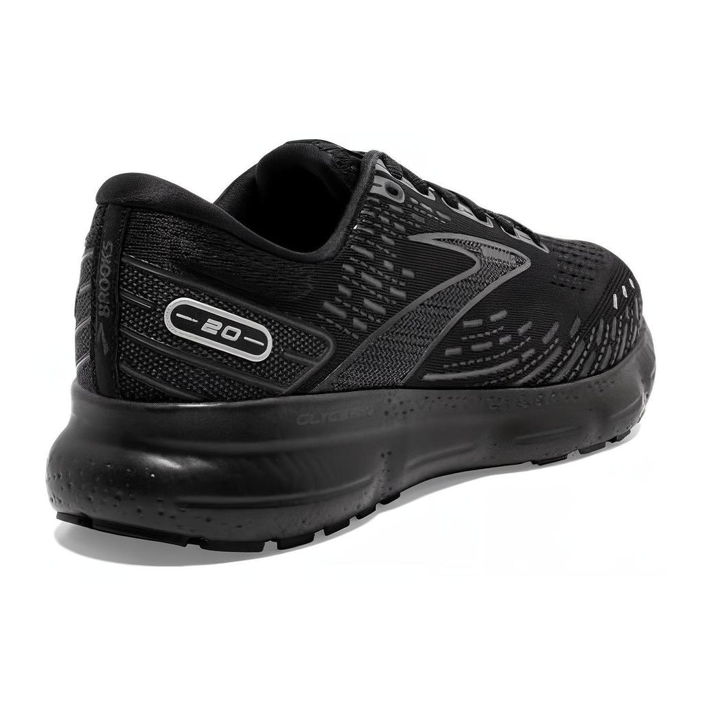 Brooks Glycerin 20 Minimalistisch Bequem Rutschfest Langlebig Niedrig geschnitten Freizeit Laufschuhe Herren Sneaker Schwarz 110382-020