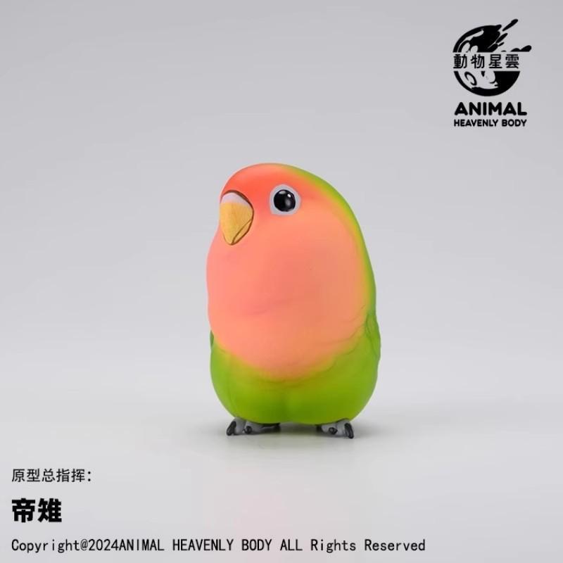 Authentic Animal Planet Heart Wide Body Fat Series Parrot Surprise Blind Box 2Nd Generation Special Edition Collectible Toy Gift