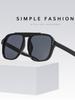 Candy Color Oversized INS Sunglasses for Women Fashion Vintage Men Square Trend Brand Design Shade Eyewear