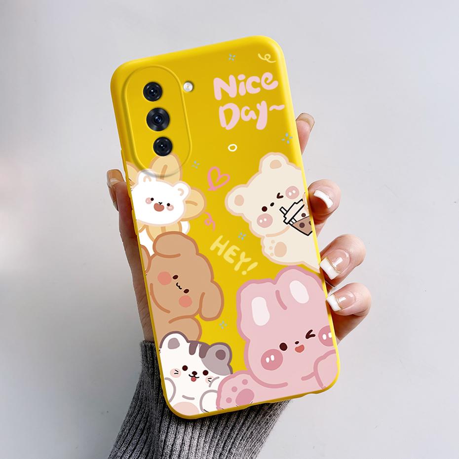Für Huawei Nova 10 Hülle Weiches Silikon Stilvolles Bemaltes Cover Für Huawei Nova 10 Pro Stoßstange Rückseite Hülle Handyhülle Nova10 Se Fundas