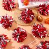 24 ks Cheer Pom Pom Klíčenka Dárek pro Roztleskávačku Klíčenka na Povzbuzování Táborový Týmový Dárek Pro Mnoho Sportovních Aktivit