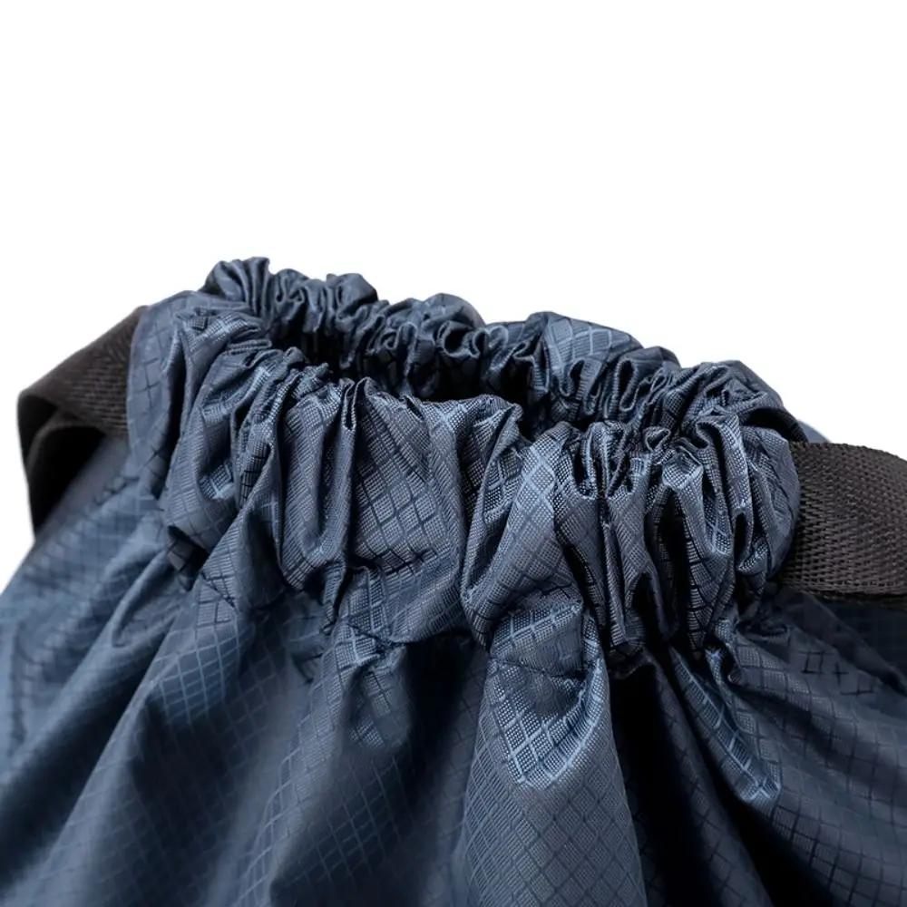 Nylon Drawstring Backpack 5 Colors Large Capacity School Student Backpack Waterproof Drawstring Versatile Backpack Unisex