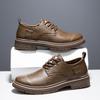 Shoes New British Business Casual Shoes Comfortable and Breathable Commuting Soft-soled Leather Shoes