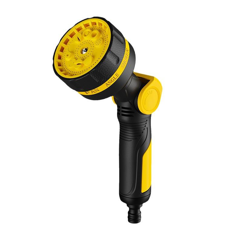 High-Pressure Garden Watering & Car Wash Rubber-Coated Water Gun