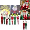 Delightful Themed Christmas Elf Doll Festive Pvc Ornament For Christmas