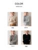 2025 Autumn/Winter Women's Cashmere Polo Collar Long Sleeve Loose Knit Cardigan Sweater