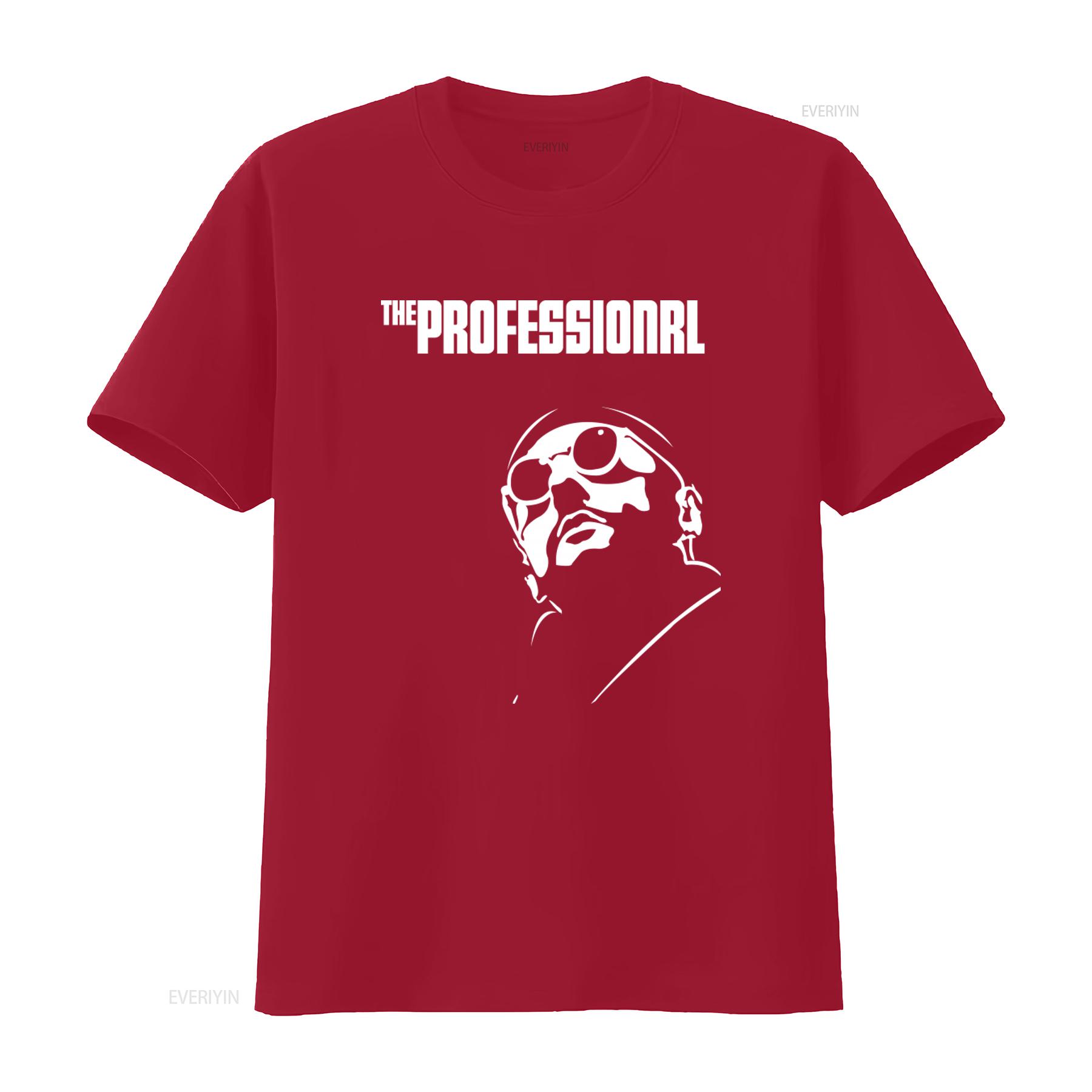

90s Movie The Professional Leon T Shirt Retro Style Print Cool Design vintage Washed Stylish Slightly Comfortable fashion S