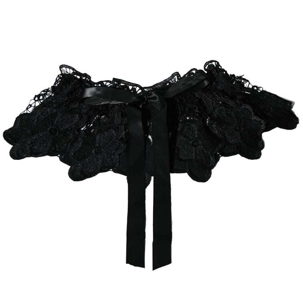 

Shirt Accessories Solid Color Lace Cummerbunds Hollow Tie Rope Corset Belt Black Elastic Wide Waist Corset Wedding