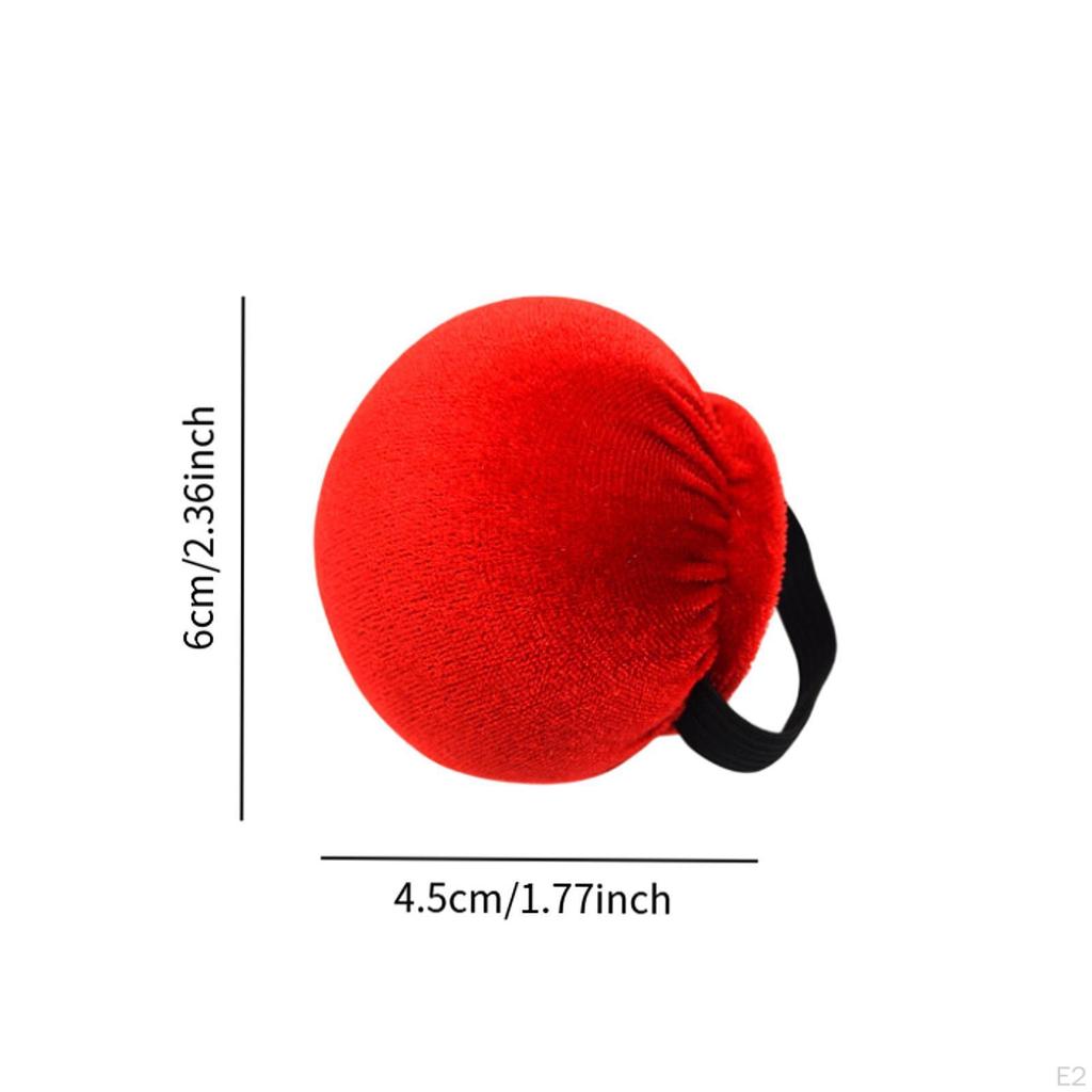 Round Pin Cushion for Wrist with Elastic Strap Sewing And Embroidery
