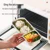 304 Stainless Steel Divided Lunch Box