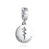 Brand New Psychology Medicine Contadora Pendant Bead Component Do It Yourself Bead Components Compatible With Charm Bead Components Copper Metal