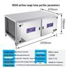Commercial Eco-friendly Stainless Steel Smokeless Barbecue Kitchen Fume Purifier