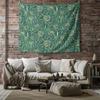 Botanical Tapestry Forest Green Wall Hanging Nature Landscape Home Decor Room Divider Backdrop Picnic Blanket Large Wall Art