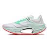 Li Ning Shadow 3 Essential Cushioning Abrasion Resistant Low top Casual Running Shoes Men's White Green ARRW003-8