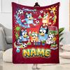 Halloween Costume Party Customize Text Blanket Gift Customizable Blanket Soft & Cozy Throw For Office Office Chair Bedding Living Room