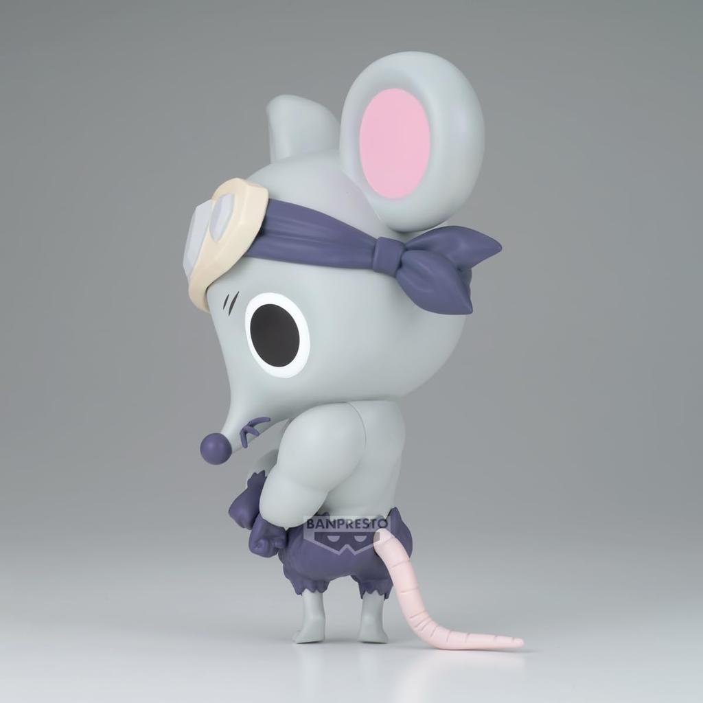 Banpresto Demon Slayer Mouse Big Soft Vinyl Mates 16cm BP28813P Multicolor Perfect for Anime Fans Big SOFVIMATES Muscular Mouse