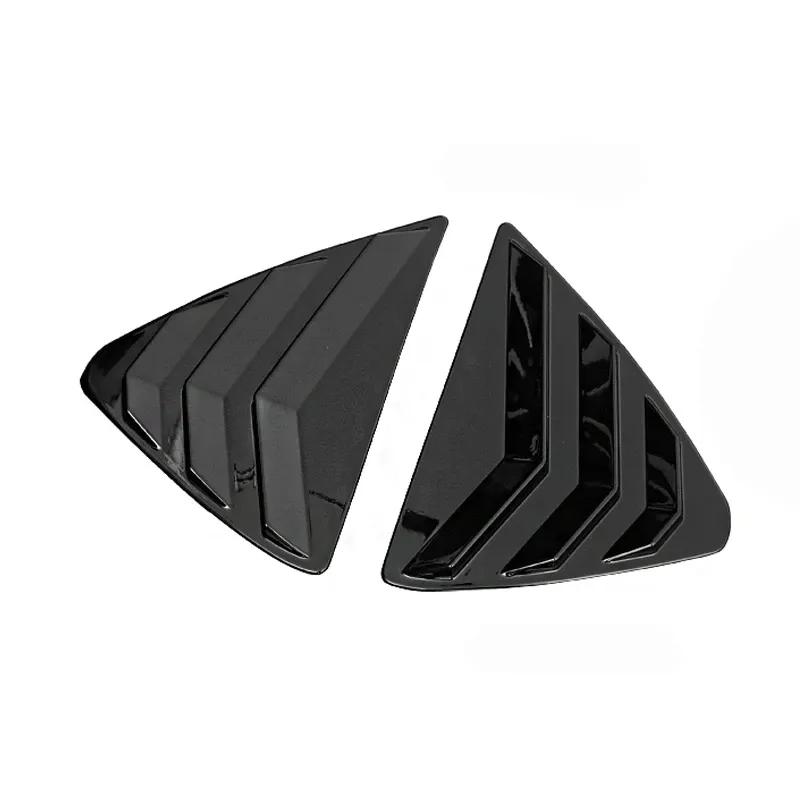 For Mazda CX-5 CX5 KE KF 2013 2014 -2016 2017 2018- ABS Rear Window Louver Vent Cover Shutter Blinds Panel Trims Car Sticker