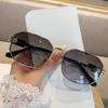 2025 Polygon Women's Fashion Sunglasses: Stylish Metal Frame with High-End Sun Protection.