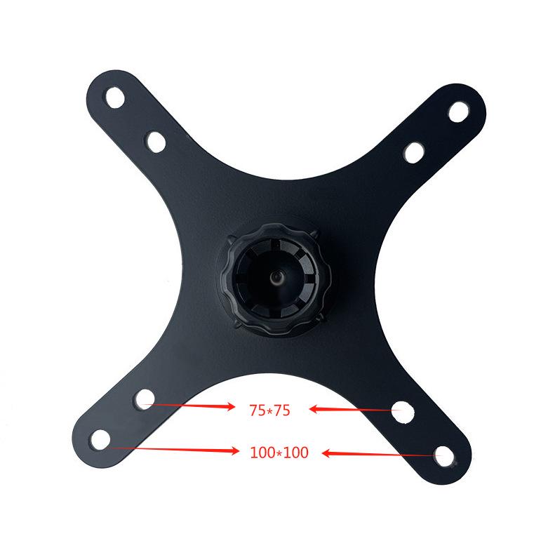 Suport Monitor Industrial cu Touchscreen Ajustabil 17.3” cu Cap Universal cu Bilă și Compatibilitate VESA 75-100