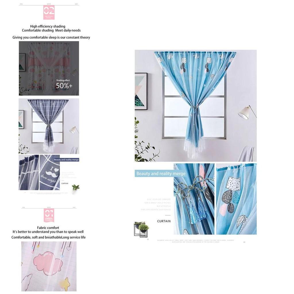 Eleganter Klettvorhang Fenster Selbstklebend Verdunkelungsvorhänge Für Gemütliche Schlafzimmer Und Stilvolle Mädchen Deko