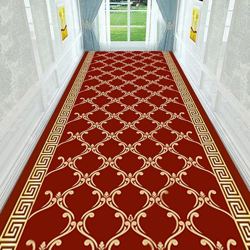 Luxury European Aisle Corridor Carpets Lobby Hallway Villa Long Runner Long Strip Area Rugs Living Room Home Decor Entryway Mat