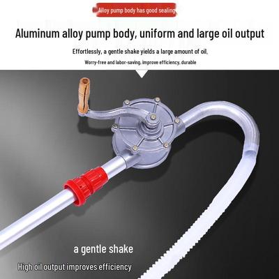 Aluminum Alloy Hand Crank Portable Diesel Oil Extraction Pump