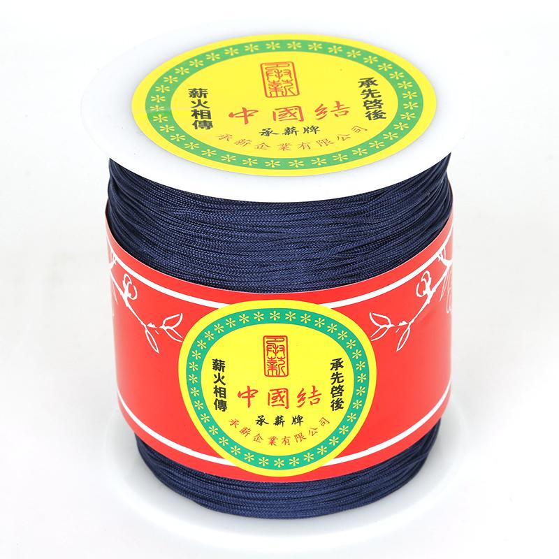 91-274Meter Cotton Cord Nylon Cord Thread String DIY Beading Braided Bracelet Jewelry Making