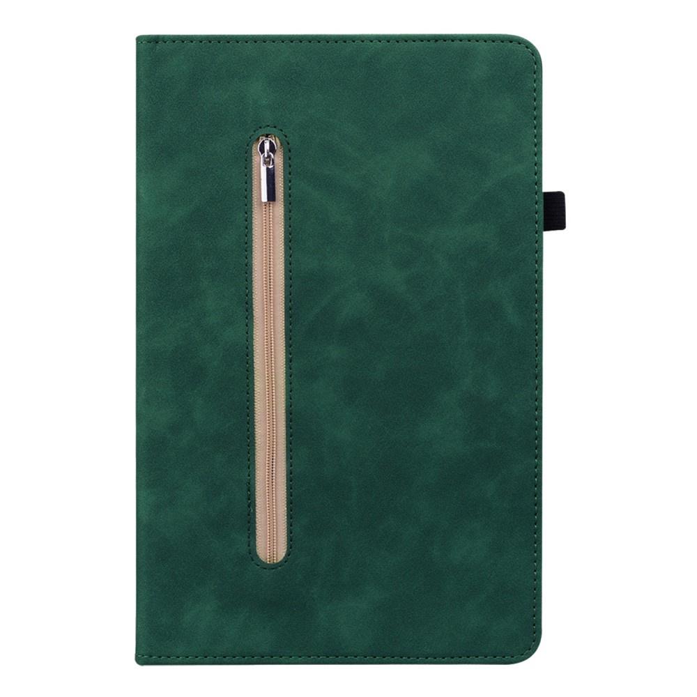 Case for Lenovo Tab P11 Pro Gen 2 TB132FU TB132XU 11.2", Wallet Pen Slot, Green