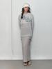 INSEOWL Soft Sheer Knit - Light Gray