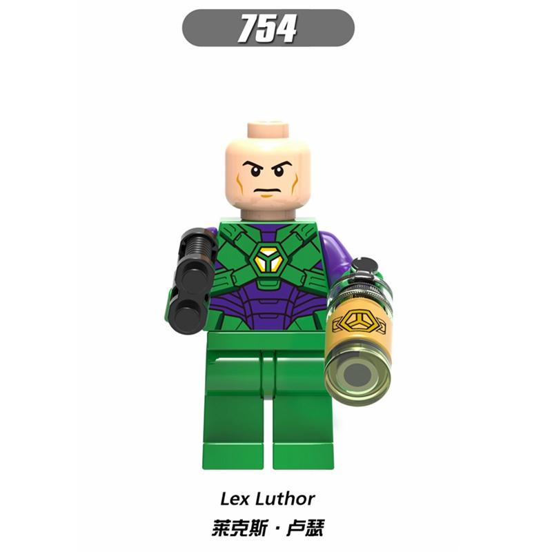 DC Süper Kahramanlar Minifigures Batman Superman Aquaman Wonder Woman Justice League Yapı Taşları Oyuncaklar