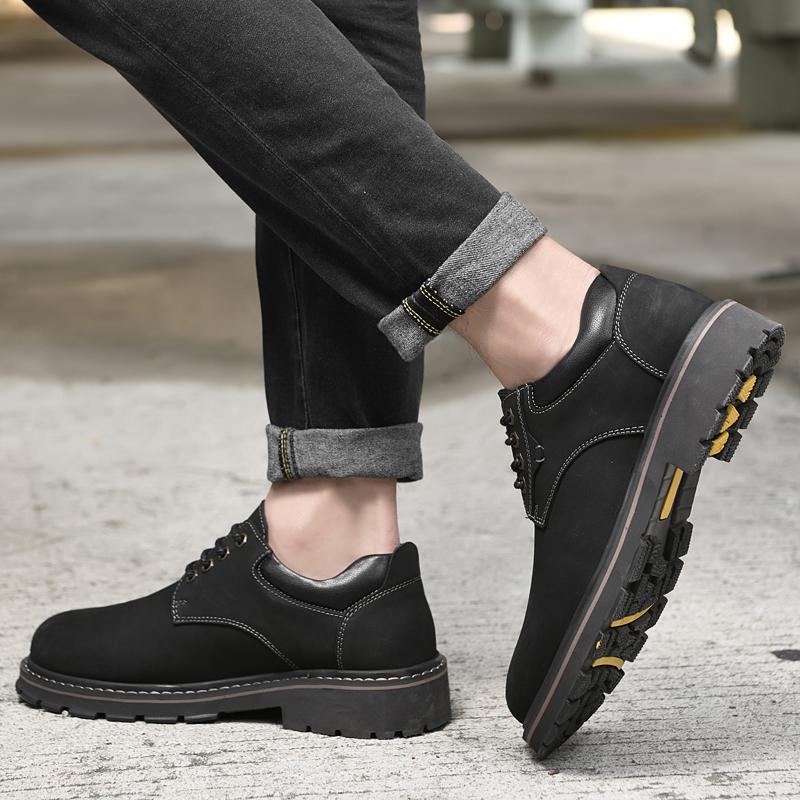 Mode Herr Affärsmän Formella Skor Allmatch Herr Casual Oxfords Skor Klassiska Herrskor för Bröllop Äkta Läder Social Sko