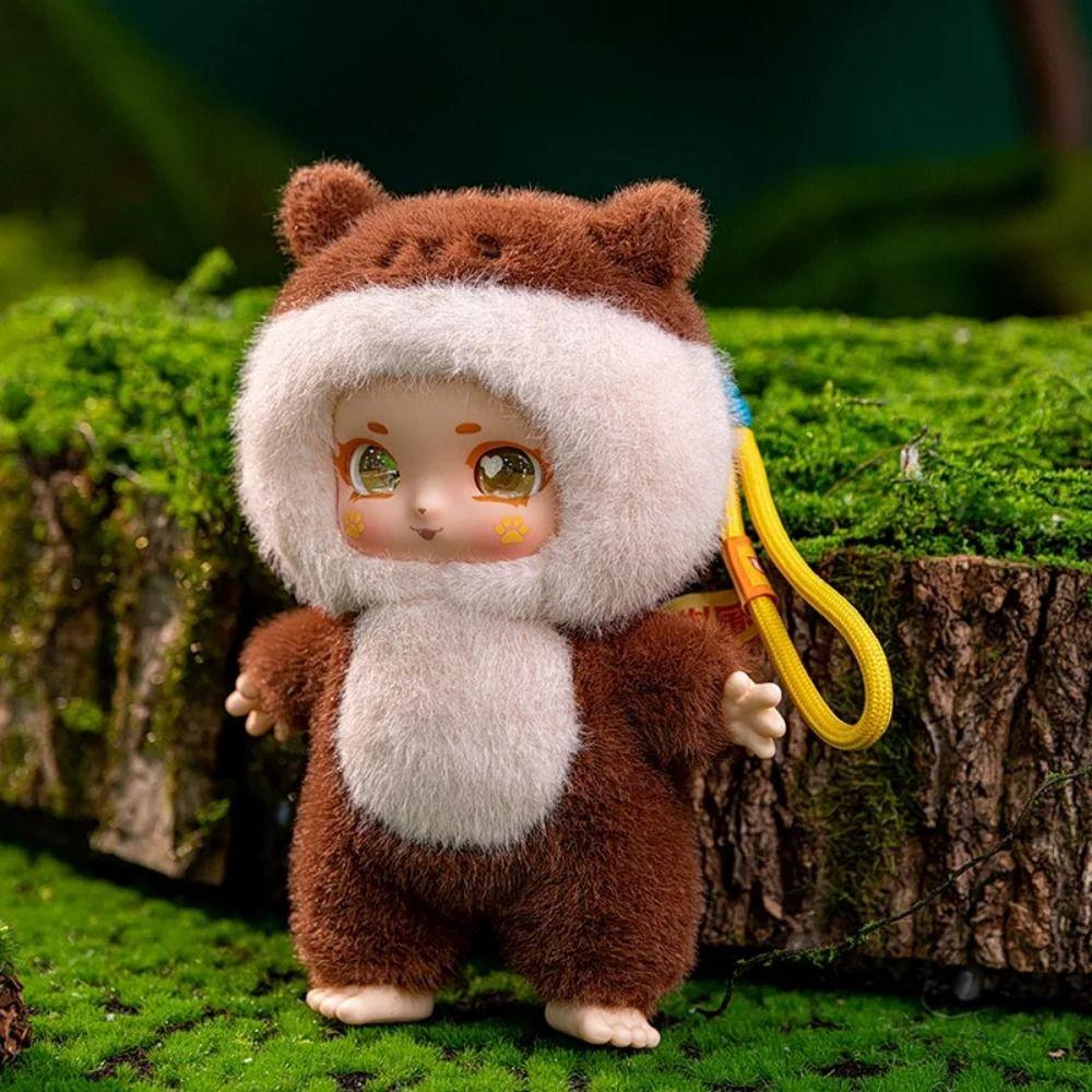 Anime Figure Animal Plush Toy Scarf Animal Action Figure Plush Toy Keyring  Children Gift