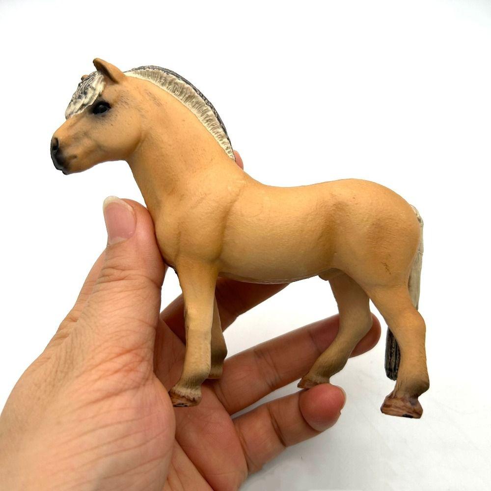 PVC Figurines Horse Animal Model Simulation Wild Life Horse Model  Early Educational