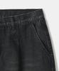 INDUST One-Pleat Carpenter Bermuda Denim Half Pants_Black