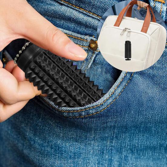 Klíčenka Spike Grip Úleva od úzkosti Tichá fidget hračka s unikátním tvarem bubnu Senzorická klíčenka pro úlevu od stresu