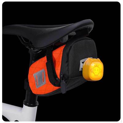 Luz Traseira de Bicicleta Inteligente Expressão Lanterna Traseira À Prova D'água para Andar