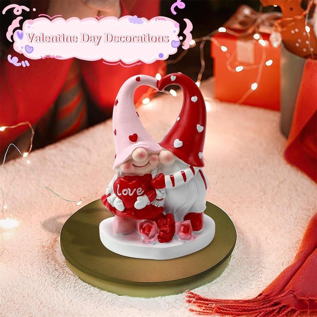 Cross-border Valentine's Day Love Love Ornament Home Gnome Figurine Ornamen