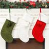 Cute Christmas Knitted Stockings Socks Candy Gift Party Favor Bag Tree Hanging Ornament Home Christmas Decoration