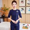 Slimming & Stylish Spa Technician Uniform Set for Women
