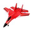Remote Control Foam Glider Plane Two Channel RC Aircraft with LED Night Flight Lights for Kids Outdoor Flying Toy