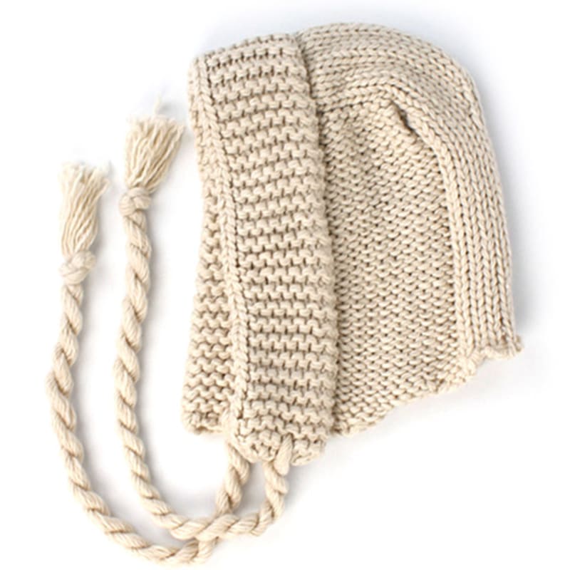 

Универсальная химия Веревка Бежевый Вязаная шапка-бонет FREE